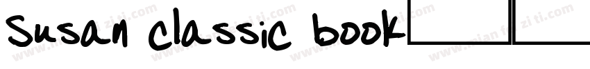 Susan classic book字体转换